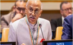 India raised Pakistan’s record of alleged genocidal acts during the United Nations Security Council Open Debate on the Protection of Civilians in Armed Conflict